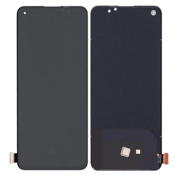 Fixo Assured Black Quality Combo OnePlus Nord 2 Display Combo Folder/High Quality Screen